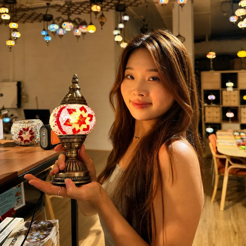 Mosaic lamp workshop